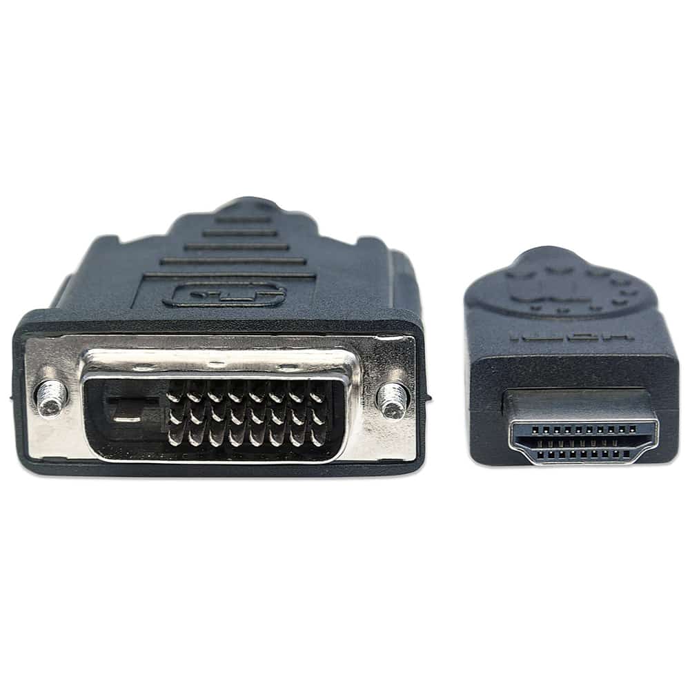 Cable  Video Hdmi Manhattan Dvi-d M-m 3.0m 372510