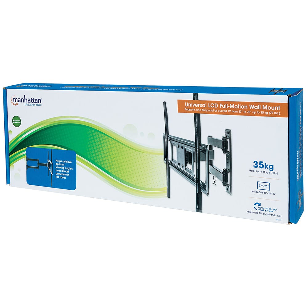 Soporte                                              Tv Manhattan P/pared 35kg, 37a 70 Articulado 461337