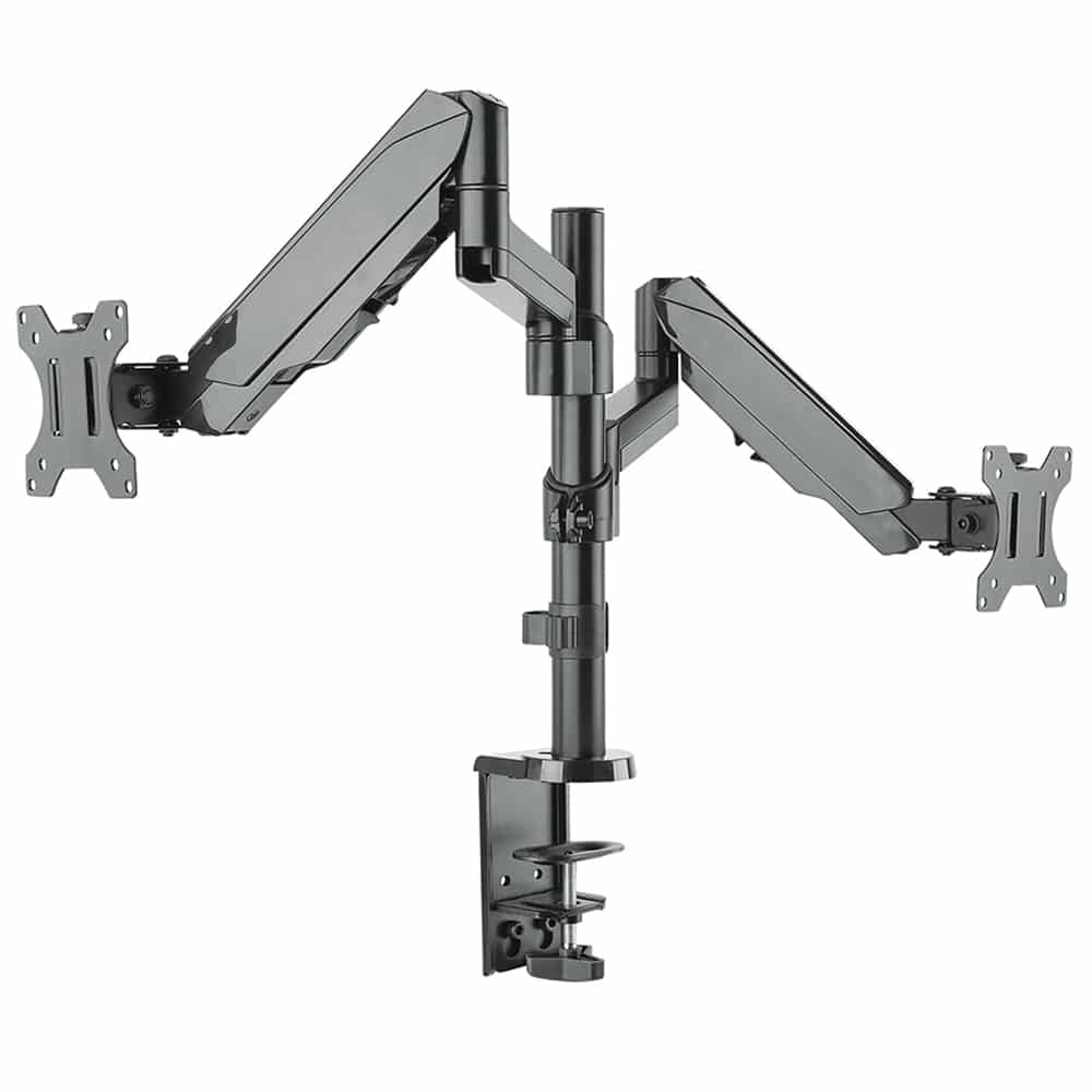 Soporte  Manhattan P/2 Monitores 17 A 32 P/escr C/piston 461597