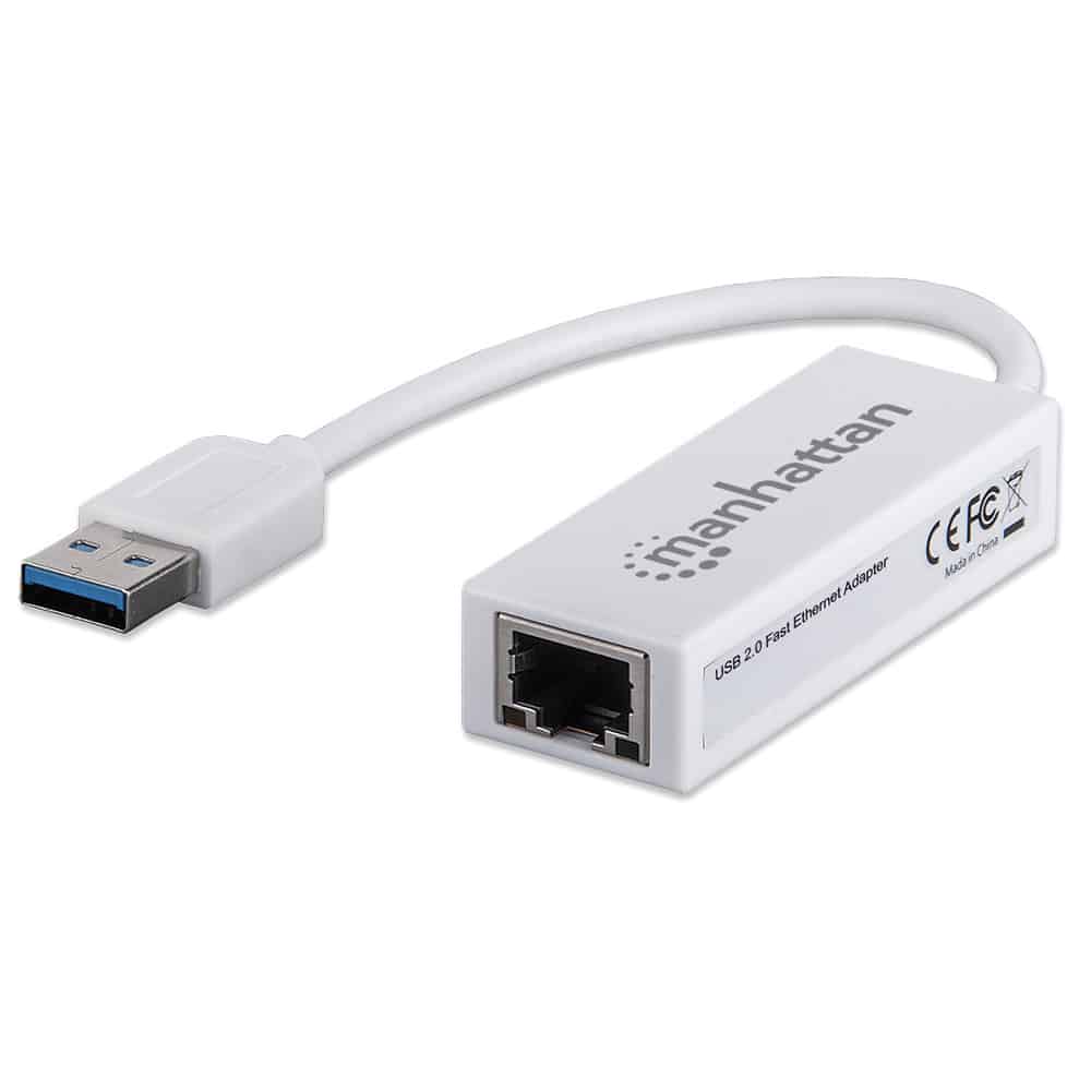 Adaptador  Manhattan Fast Ethernet Tarjeta Red 10/100 Usb 2.0  506731