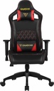 SILLA PARA GAMING GAMDIAS ACHILLES P1L NEGRO/ROJO MAX200KG RECLINABLE CON RGB