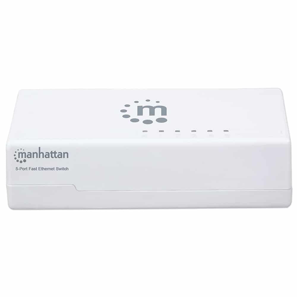 Switch  Ethernet Manhattan 5 Ptos Blanco Mh 560672
