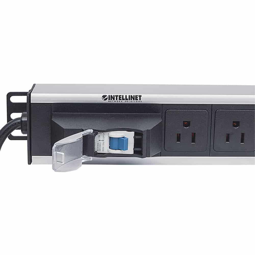 Barra  Pdu Intellinet 12 Cont Gab/rack Vertical Vs Cortos 713955