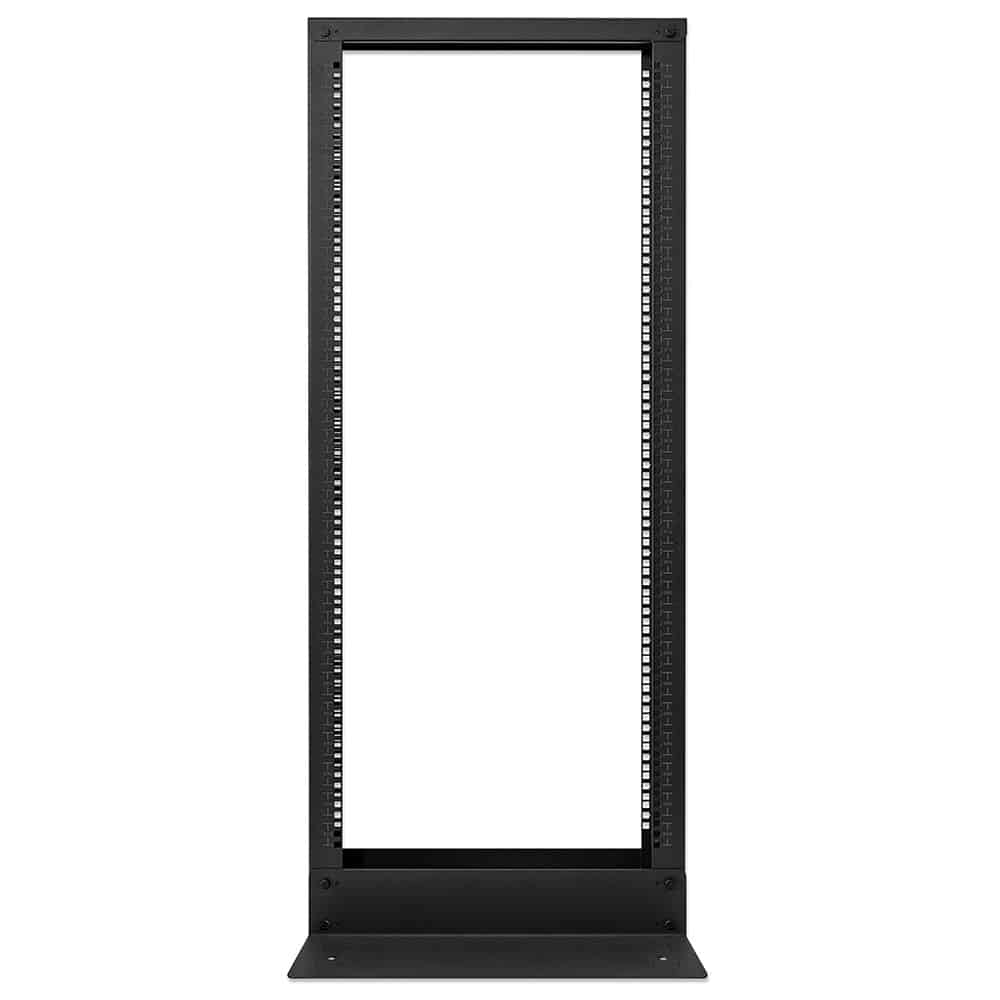 Rack                                                                                                                                      2 Postes Intellinet 19 26u Negro Acero Laminado Desarmado 715973