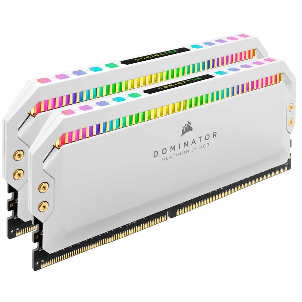 Memoria                                                                                                                      Ddr4 Corsair Dominator Platinum Rgb White 16gb 2x8 4000mhz