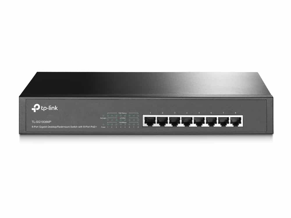 Switch De Escritorio De 8 Puertos 2.5g (tl-sg1008mp)