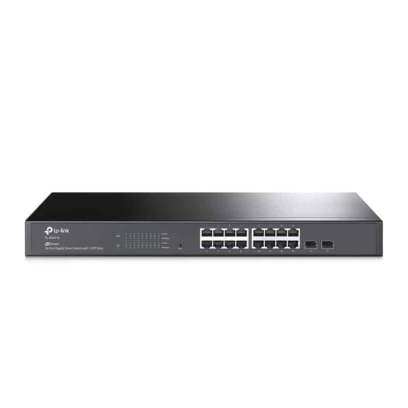 Switch Int Jet Stream De 16 Ptos Giga Con 2 Ranuras Sfp/ Tl-sg2218