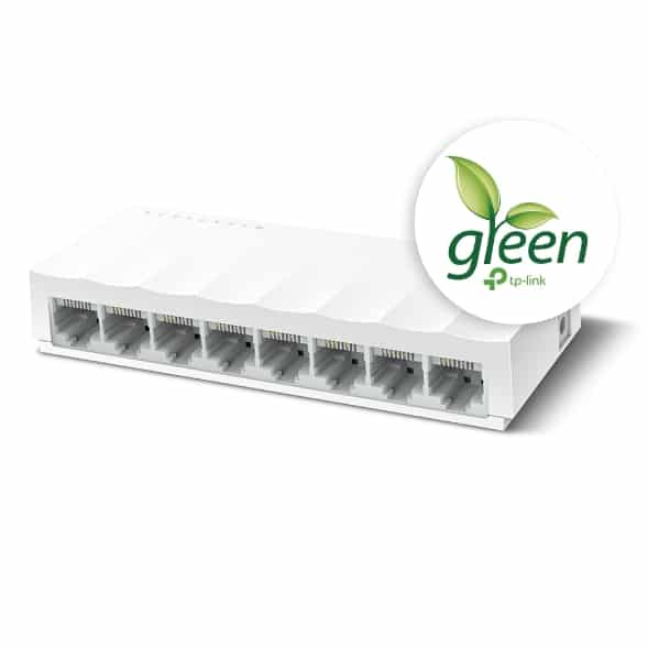 Switch                                                                                                                                    Tp-link Para Escritorio 8-port Ls1008 10/100/ Ls1008