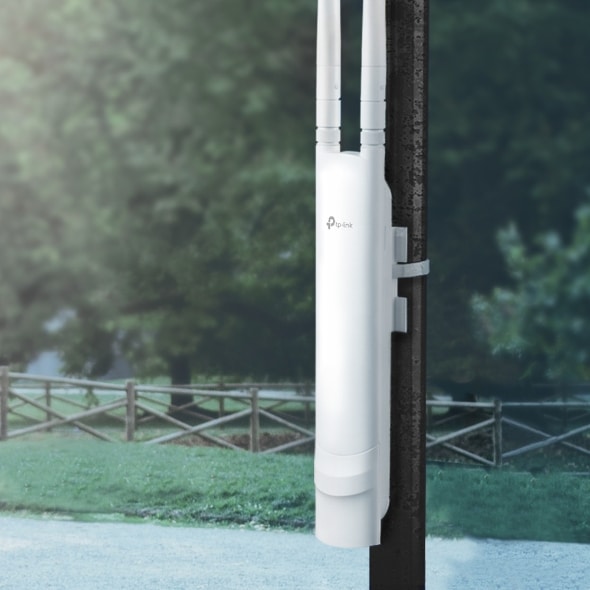 Access Point Exterior Tp-link /n300/8 Ssid/poe Pasiv/eap110-outdoor