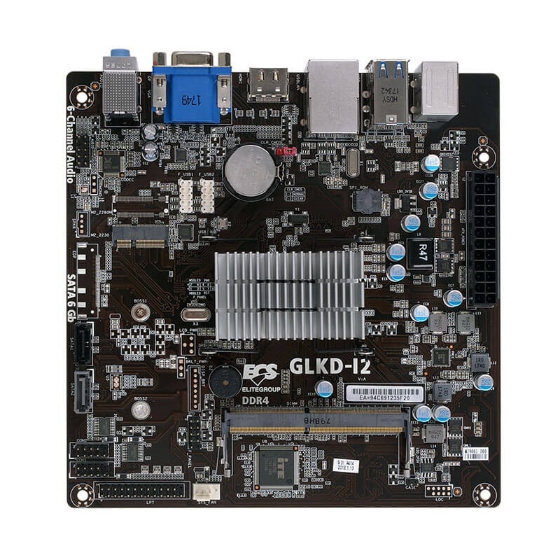 Tarjeta Madre Ecs Glkd-i2-n4020 Hdmi / Vga / Usb 3.0 / (89-206-mj9315)