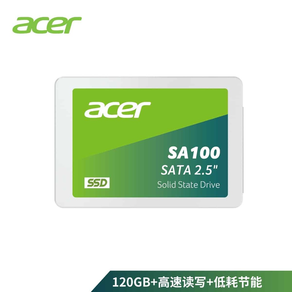 Unidad                                                                                    Ssd Acer Sa100 120gb Sata 2.5" 560mb/s (bl.9bwwa.101)