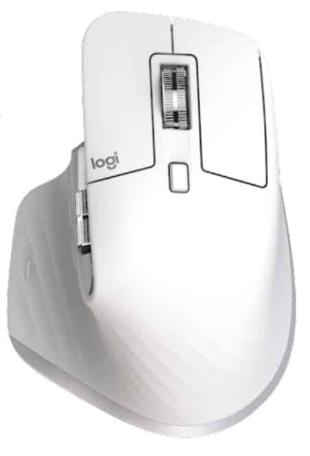 Mouse  Logitech Mx Master 3s Bolt Usb 8,000dpi Gris Palido (910-006562)