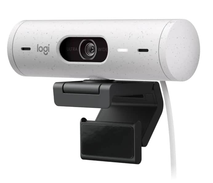 Camara  Web Logitech Brio 500 Full Hd1080p Usb-c Off White (960-001426)
