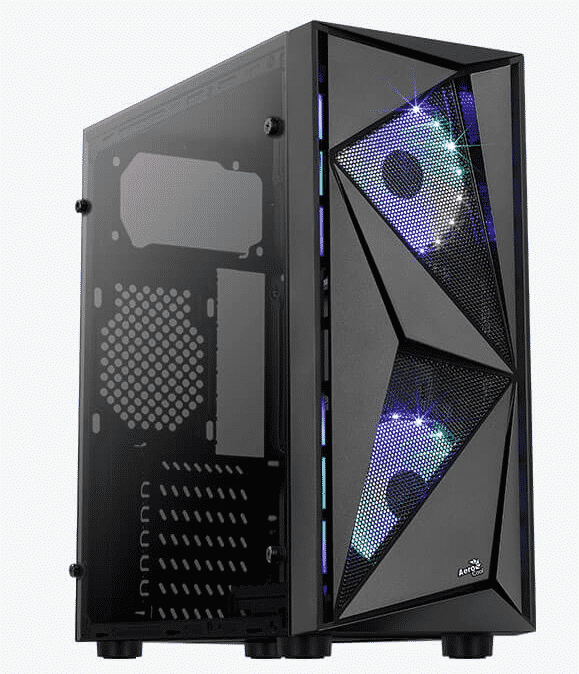 GABINETE PARA GAMING AEROCOOL GLIDER COSMO G BLACK V1