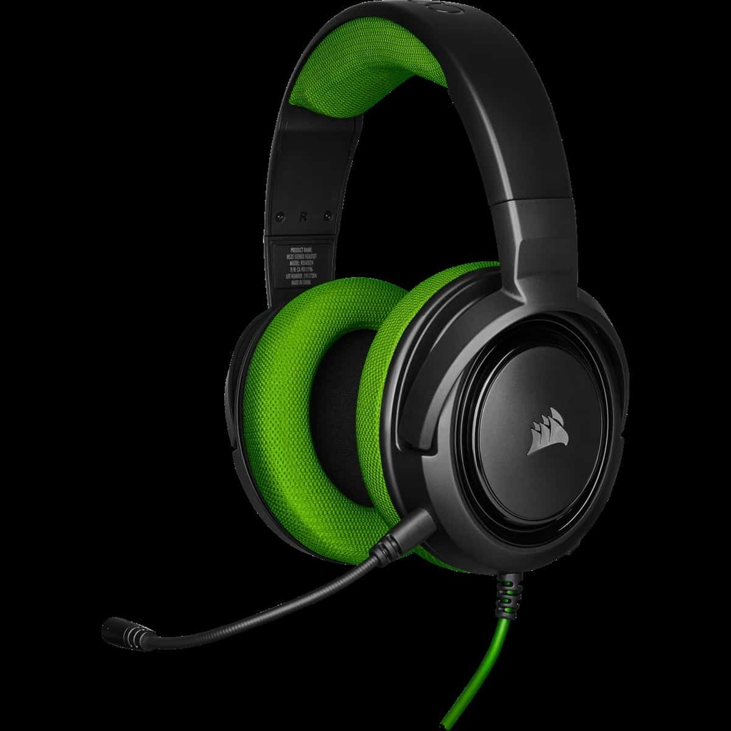 Headset                                                                                                                                                                                                                                                                                                                                                                                                                                                                                                                                                                                                                                                                                                                                                                                                                                          Corsair Hs35 Stereo Gaming Green 3.5 Mm Ca-9011197-na