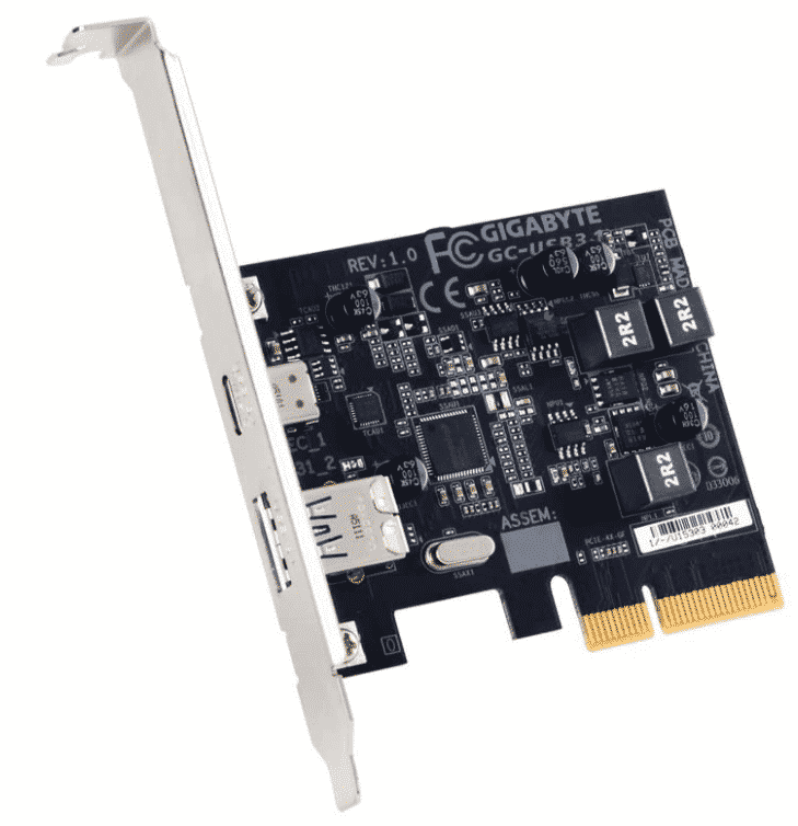 Tarjeta  Controladora Gigabyte Gc-usb3.1 Con Puerto USB Tipo C 3.1 Gen 2
