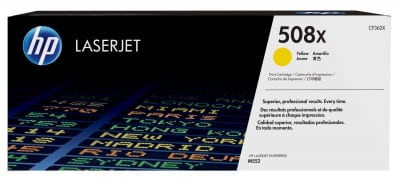 Toner                                                                                                                                                                                         Hp 508x Amarillo Laserjet Alto Rendimiento(cf362x)