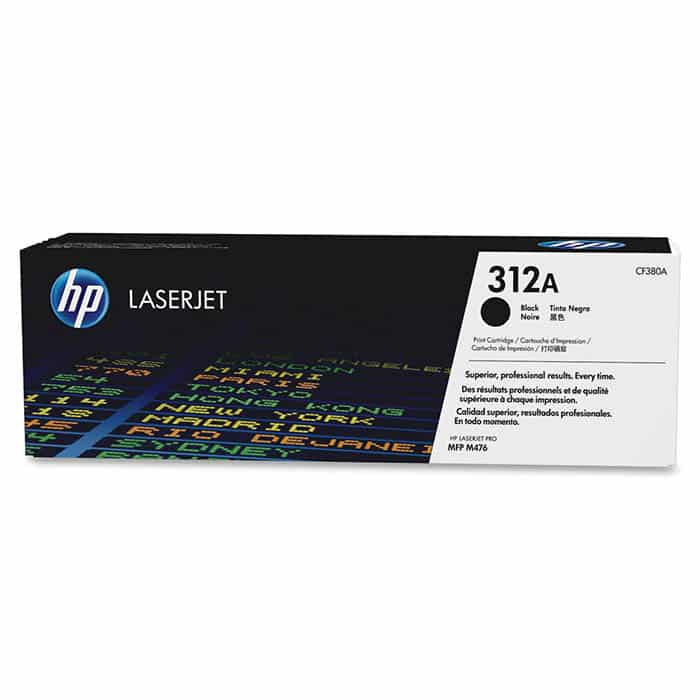 Toner                                                                                                                                                                                         Hp 312 A Negro Para Laserjet Pro Mfp M476 (cf380a)