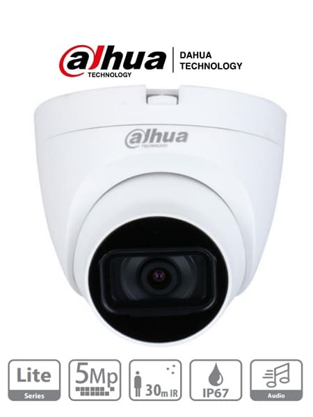 Camara                                                                                                                                                                                                                                                                                                                                                                                                                                                                                                                                                                                                                                                                                               Dahua Domo 5 Mp Microfono/2.8mm/p67 (dh-hac-hdw1500tlqn-a)