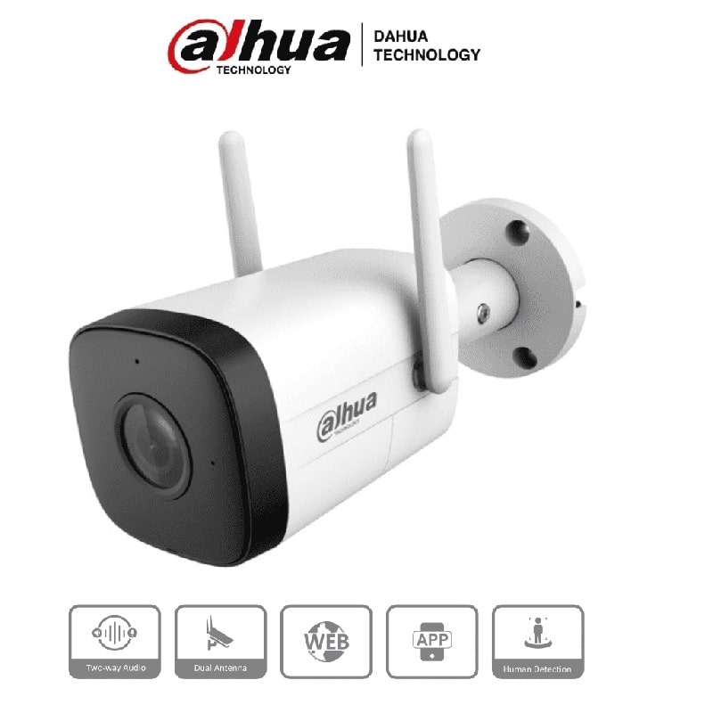Camara  Dahua Ip Bala Wifi 2 Mp / Mic Bi / Ip67 (dh-ipc-hfw1230dt-stw)