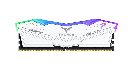 Kit   Memoria Ram Team Group T-force Delta White RGB Ddr5 5200mhz 32gb (2x 16gb) Ff4d532g5200hc40cdc01
