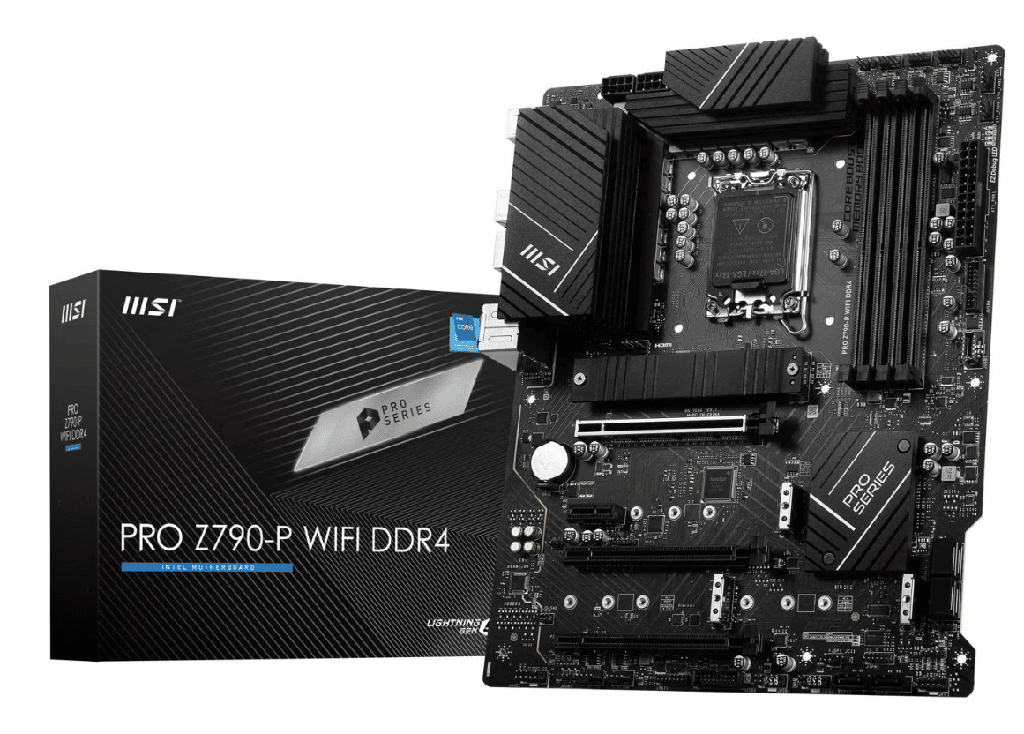 Tarjeta   Madre MSI Pro Z790-p DDR4 Lga 1700 Intel Z790 Sata 6gb/s DDR4 Atx 13va Gen