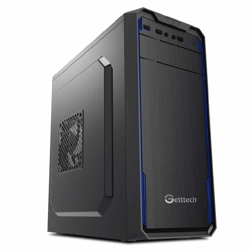 Gabinete                                                                                                                                                                                                Getttech Gg-1803 Atx Fuente 500w 1vent,2usb2.0,1usb3.0, Negro