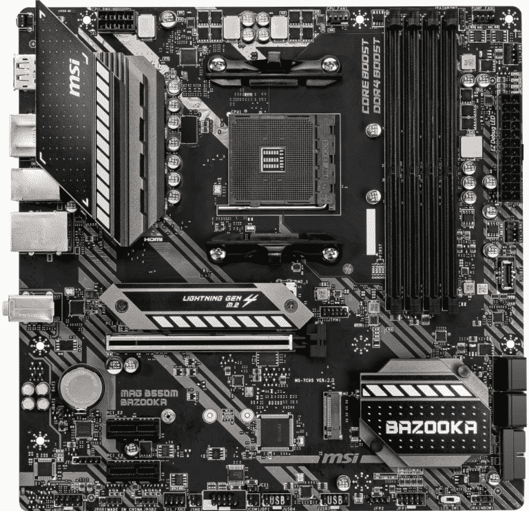 TARJETA MADRE MSI MAG B550M BAZOOKA AM4