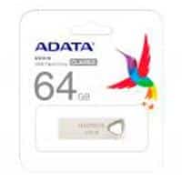 Memoria                                                   Flash Adata Uv210 64gb Usb 2.0 Dorado Metalico Auv210-64g-rgd
