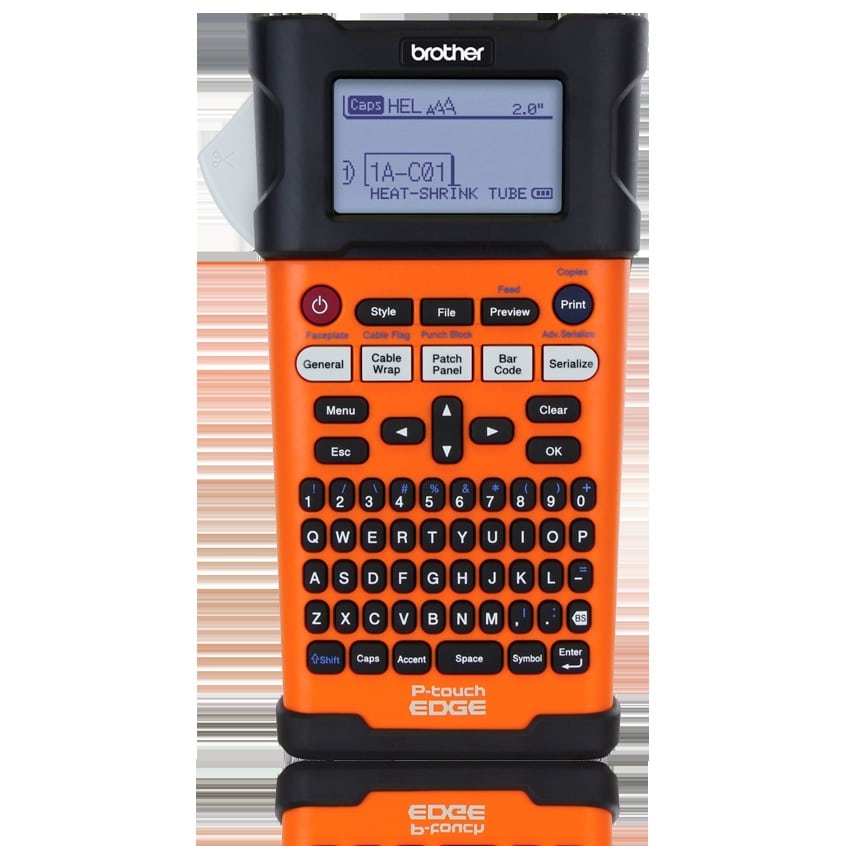 Rotulador Brother Pte-300 Iindustrial Cintas Hasta 18mm C/cortador Man