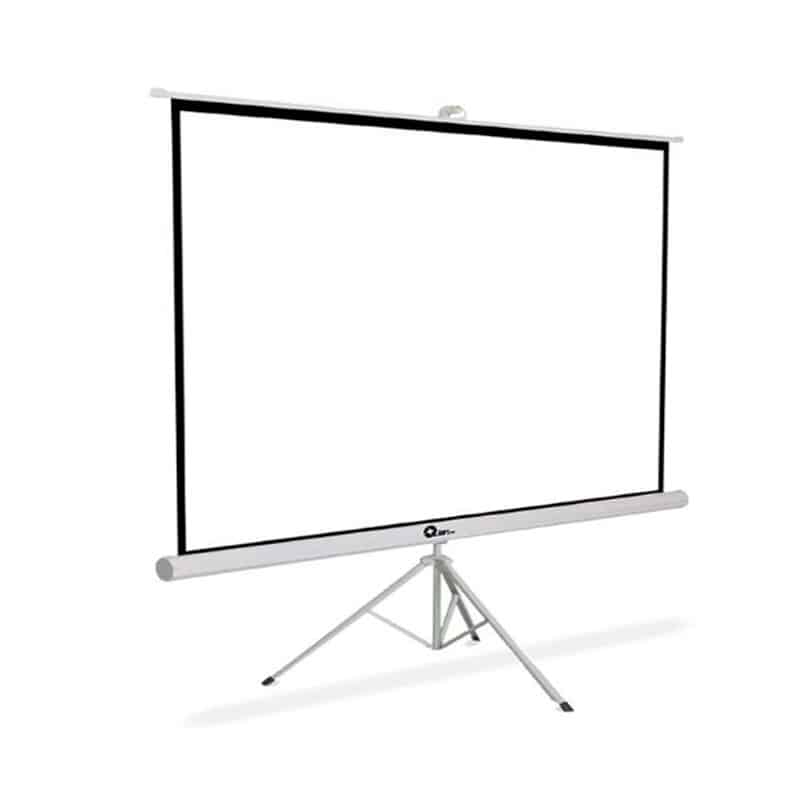 Pantalla  Proyeccion Qian Diban Qpd-69603 Tripie 120" Blanca Mate