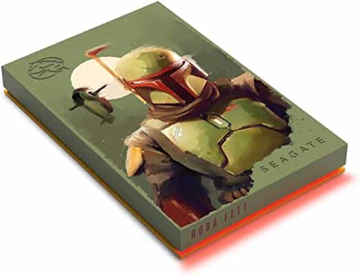 Disco                                                                                                                                                                                                                                                                                                                                                                                                                                                  Duro Externo Seagate Stkl2000406 2tb 2.5 Boba Fett Firecuda Led