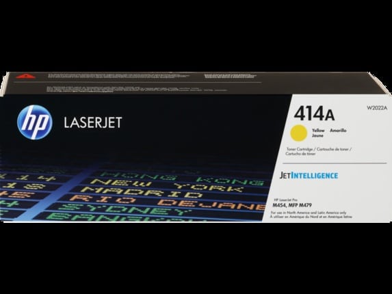 Cartucho                                                                                                                                                                                                                                                                                                                                                                                                                                                                                                                                                                                                                                                                                                                                                                                                                             De Toner Original Hp Laserjet 414a Amarillo (w2022a)