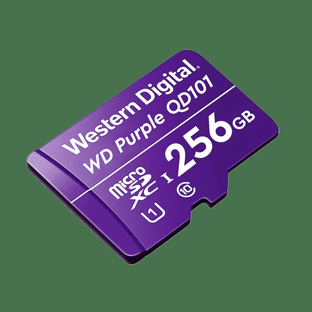 Memoria Wd Purple Micro Sdxc 256gb Cl10 U1 Qd101 (wdd256g1p0c)