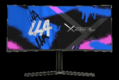 Monitor                                                                                                                                                                                                                                   Xzeal 34" Gaming Lla Curvo 3440x1440 100hz Hdmi/dp (xzmo341b)