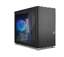 Gabinete  Yeyian Hussar Ycm-atxaw-01 Micro Atx/1 Vent/lat Crist Templ