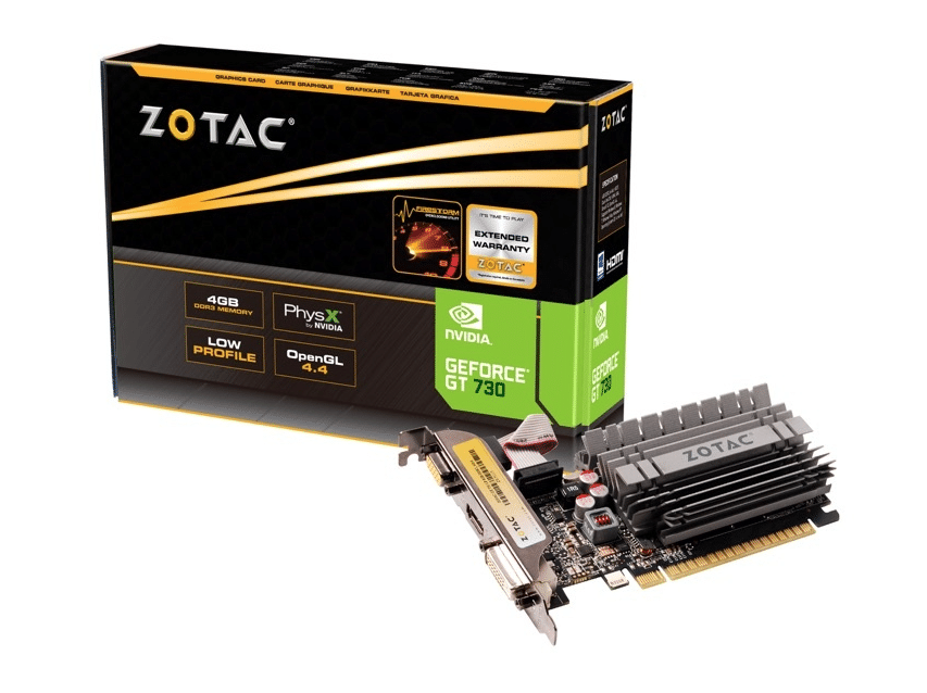 GPU ZOTAC GEFORCE GT 730 4GB DDR3
