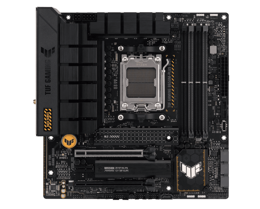 TARJETA MADRE ASUS TUF GAMING B650M-PLUS WIFI AM5/WIFI6/DDR5/HDMI/DP SOCKET AM5 AMD