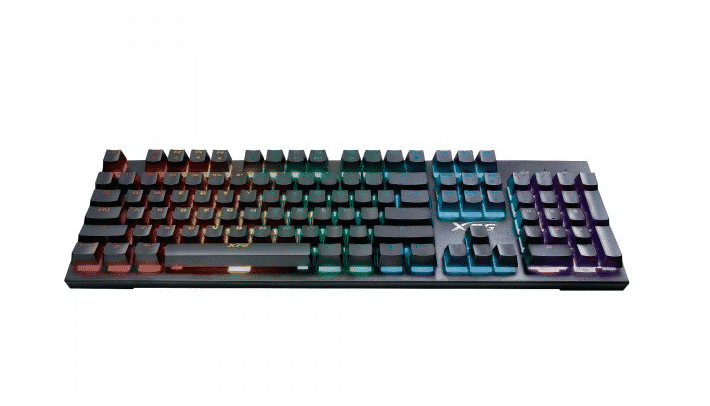 Teclado Gamer XPG INFAREX K10 RGB Teclado Membrana-Mecánico Alámbrico Negro