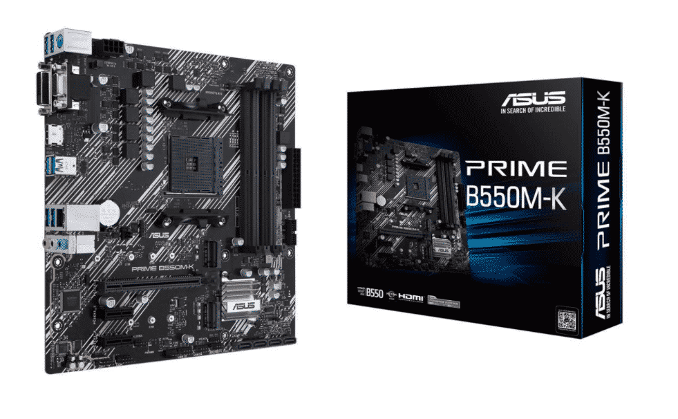 Tarjeta     Madre ASUS Prime B550m-k AMD Ryzen AM4 Dvi-d/hdmi/d-sub Pue