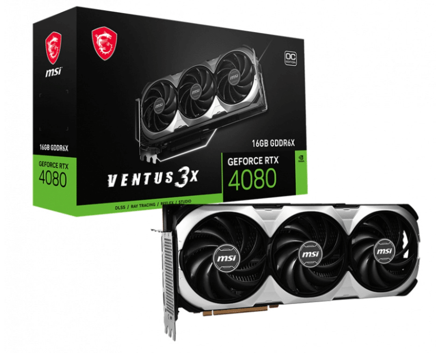 Tarjeta    De Video MSI Nvidia Geforce RTX 4080 16gb Ventus 3x OC Gddr6x HDMI Pue