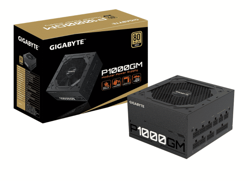 FUENTE DE PODER GIGABYTE P1000GM 80 PLUS GOLD 1000W GP-P1000GM