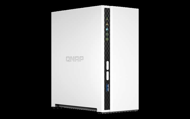 Qnap Torre 1 Bahia Armcortex-a55 4c,1xsata 6 Gb/s 3,5"/2,5"(ts-233-us)