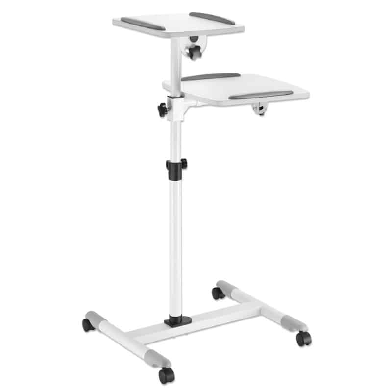 Soporte                                                                                                                                                                                                                                                                                                                                                                                                                                                                                                                                                                                  Manhattan Carrito Proyector/laptop 2 Bandejas (461726)