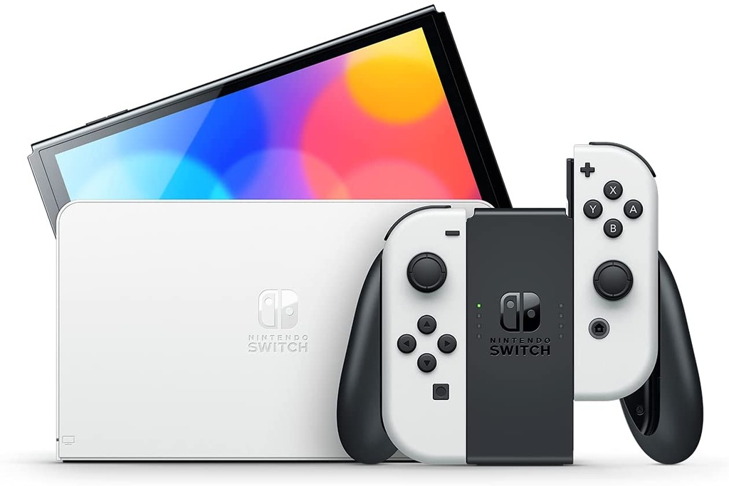 Consolas                                                                                                                                                                                                                                                                                                                                                                                                                                                                                                                                                                                                                                                                                                                                                                                                                                                       Nintendo Switch Oled White Standard Edition Hegskaaaa