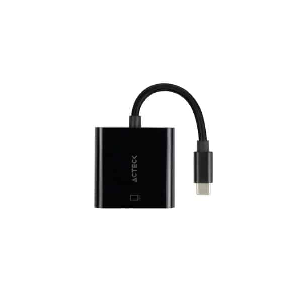 Adaptador Acteck Usb-c A Vga Shift Plus Av415 Macho-hembra Ac-934725