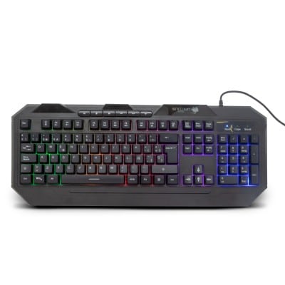 Teclado                                                                                                                                                                                                                                          Necnon Gamer Ngk-hydra 114tecl. Ilum. Ergonomico Bk Nbgkhy01bm