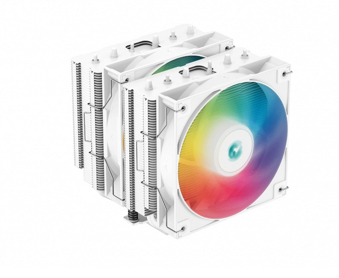 Disipador    Cpu Deepcool Ag620 Wh Argb 120mm