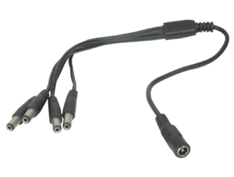 Divisor de fuente de poder de 1 entrada a 4 salidas. Marca Provision (PR-C14) -