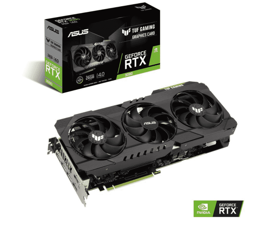 Tarjeta   De Video Nvidia Geforce Asus Rtx 3090 24gb Gddr6x PCI Express Tuf Gaming Tuf-rtx3090-o24g-gaming